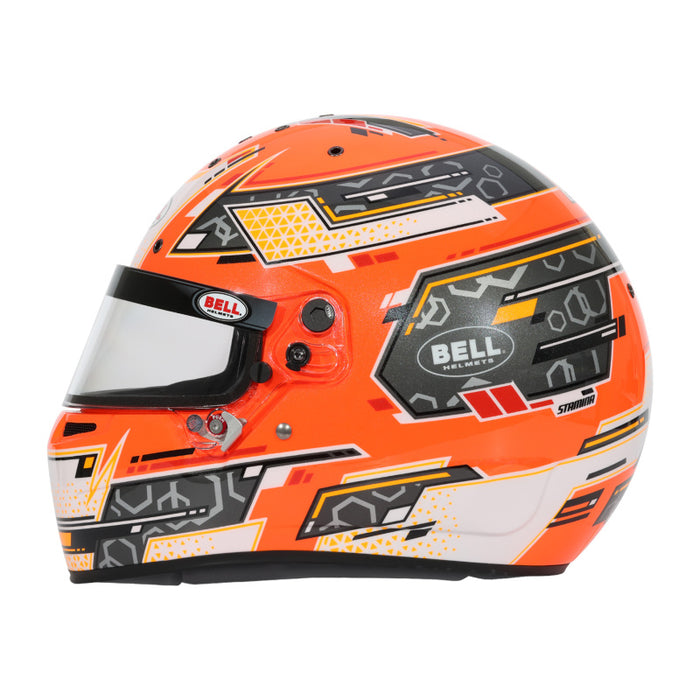 Bell Helmet Rs7-K Stamina Anthracite/Orange Med (58-59) Fia8878-2024/K2025