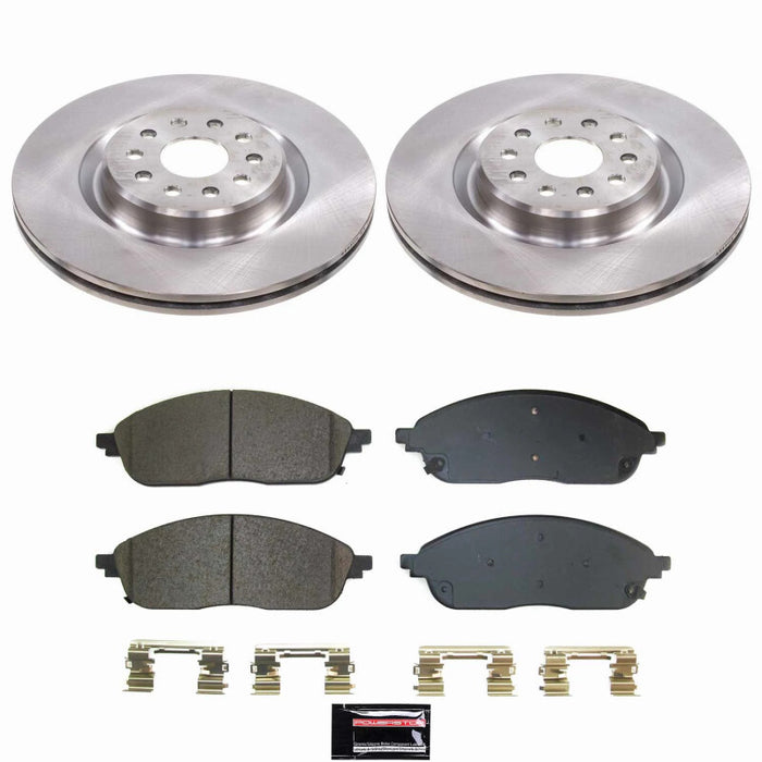Power Stop 22-24 Jeep Grand Cherokee (Brake Code BR8) Front Autospecialty Brake Kit