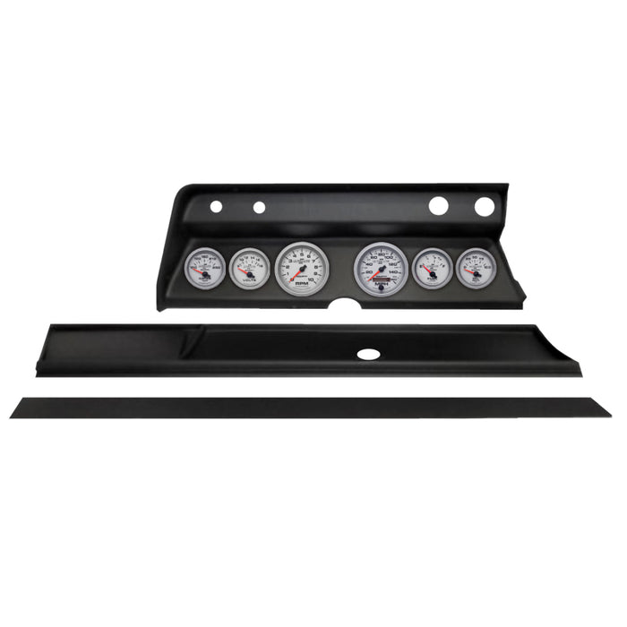Autometer Ultra-Lite II Direct Fit Dash Kit 1967 Chevy Chevelle (2 x 3-3/8in. / 4 x 2-1/16in.)