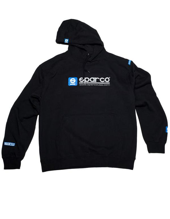 Sparco Sweatshirt Hooded WWW White XLRG