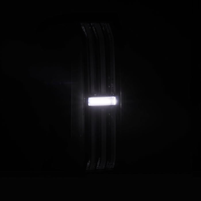 AlphaRex 24-25 Toyota Tacoma NOVA-Series LED Prismatic Tail Lights - Alpha-Black