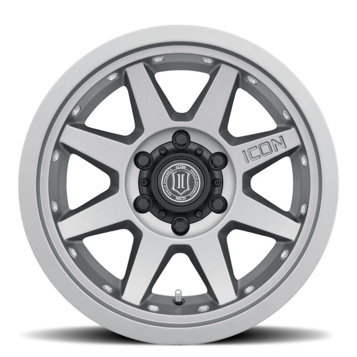 ICON Rebound Pro 17x8.5 / 5x5.5 / 0mm / 4.75in BS Titanium Wheel