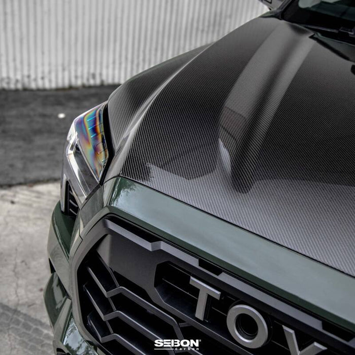 Seibon 22-23 Toyota Tundra OE Style Carbon Fiber Hood