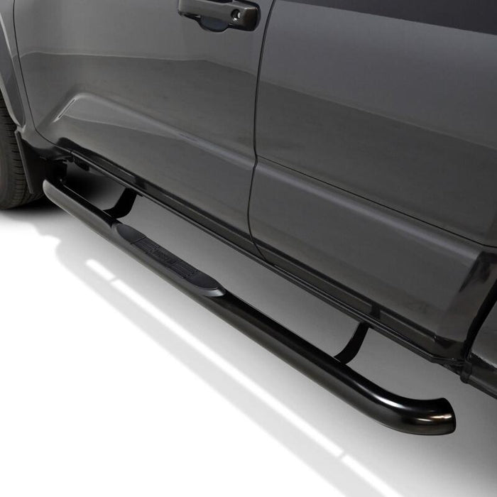 Westin 24-26 Toyota Tacoma Xtra Cab E-Series 3 Nerf Step Bars Black