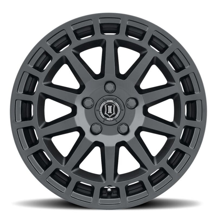 ICON Journey 17x8 / 5x100 / 38 mm / 6in BS Satin Black Wheel