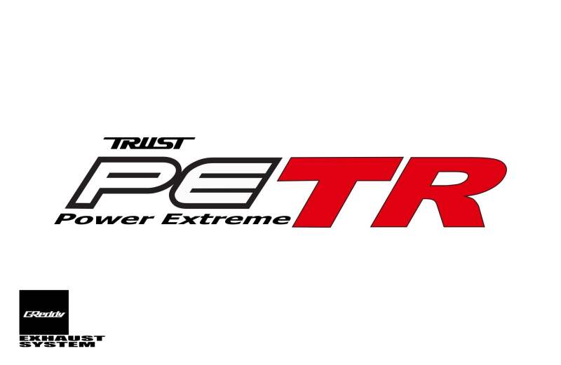 GReddy PE-TR Rolled Tip-Burnt-Ti L 130mm x 115mm