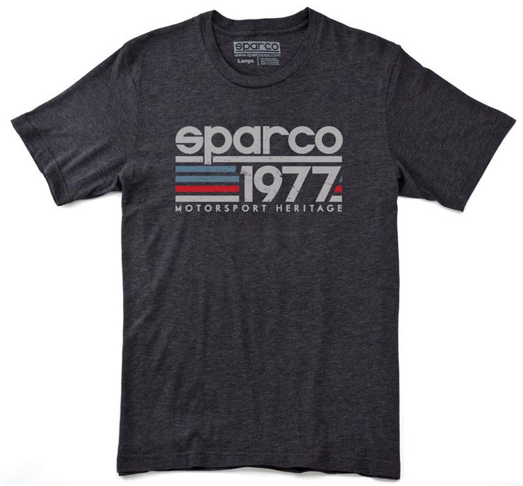 Sparco T-Shirt Vintage 77 Gry Lrg