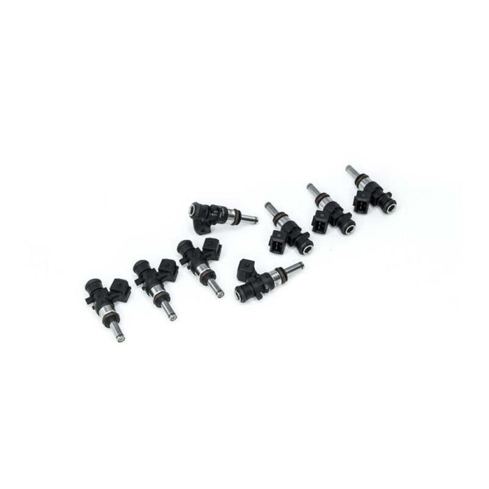 DeatschWerks Bosch EV14 Universal 40mm Compact Matched Set of 8 Injectors 1250cc (Extended Nozzle)