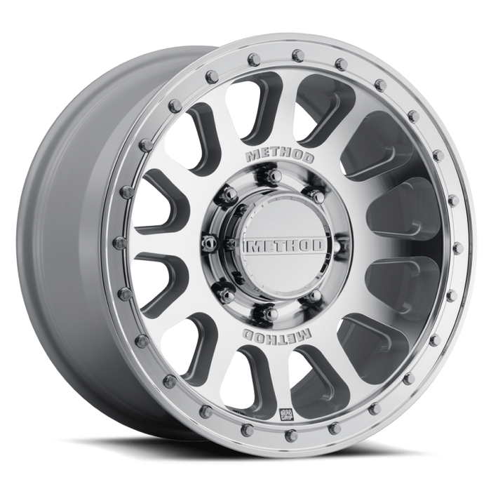 Method MR709 HD Bead Grip 18x 9in / ET12 / 8x180 BP / 124.1mm Bore - Machined Wheel