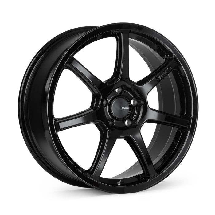 Enkei Imola2 17x7.5 / 5x114.3 BP / ET45 / 72.6mm Bore - Gloss Black Wheel