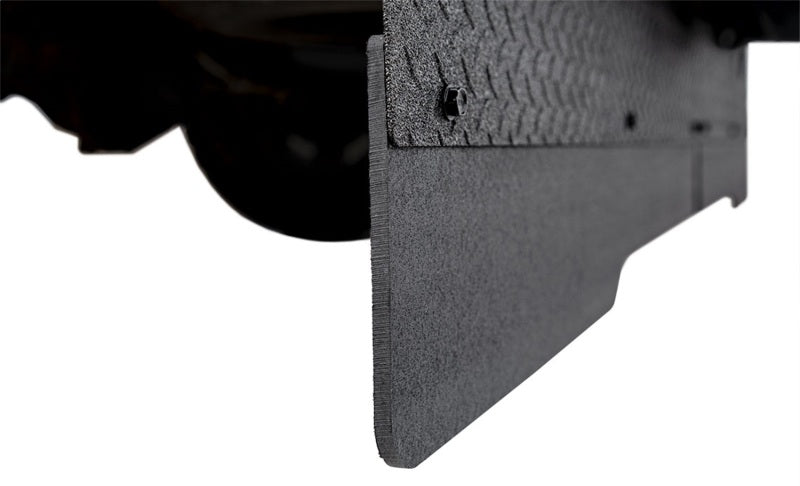 Access Rockstar 2023+ Ford F-250/350 Full Width Tow Flap/w Heat Shield & Adj Rubber - Black Urethane