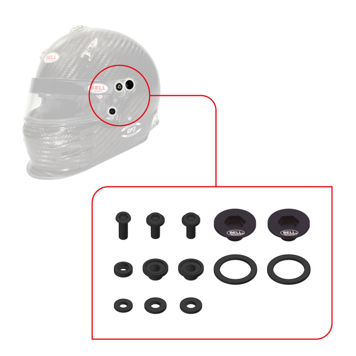Bell SV (SE03/05) Pivot Kit - Black