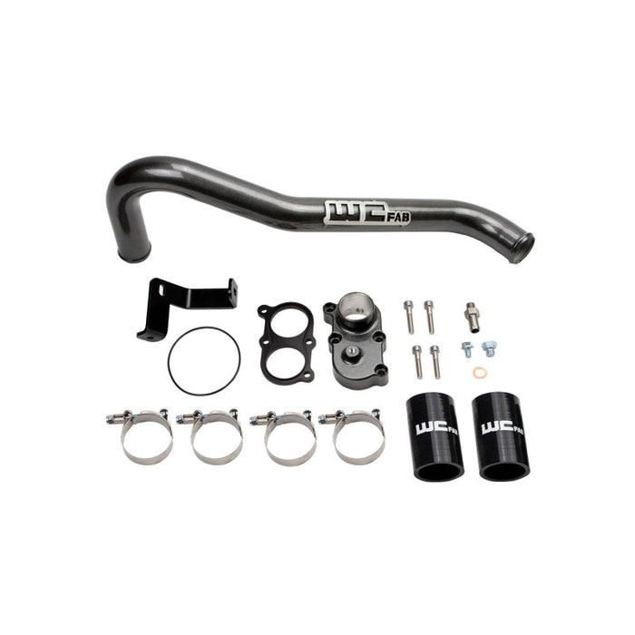 Wehrli 06-10 GM Duramax LBZ/LMM Thermostat Housing Kit - Sparkle Bomber Orange