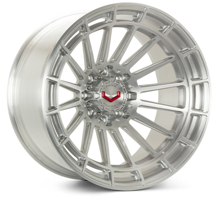 Vossen LCX-01 24x14 - 8x170 - ET75 - Mega Deep - 125.1 - Brushed Gloss Clear Wheel