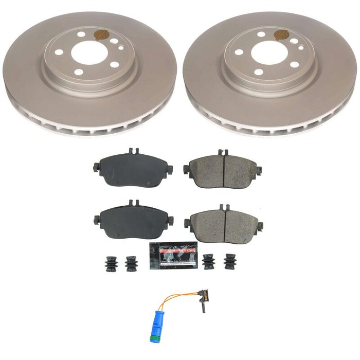 Power Stop 17-19 Infiniti QX30 Front Z23 Coated Brake Kit