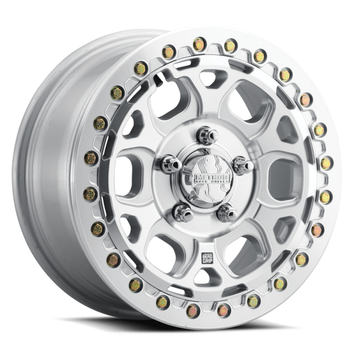 Method MR416 Beadlock 15x7 / 5x4.5 / 55mm Offset / 68.00mm Bore - Machined Clear Coat Wheel