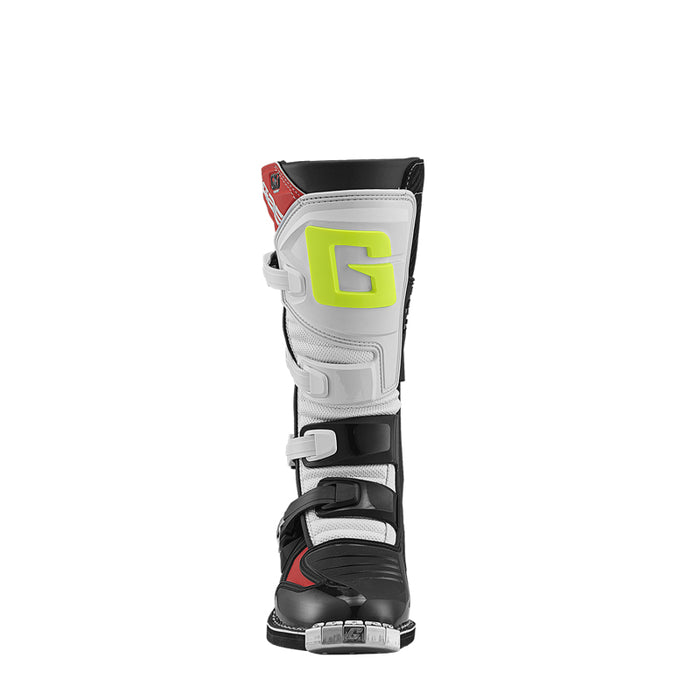Gaerne GXJ Boot Black/White/Red Size Youth - 6