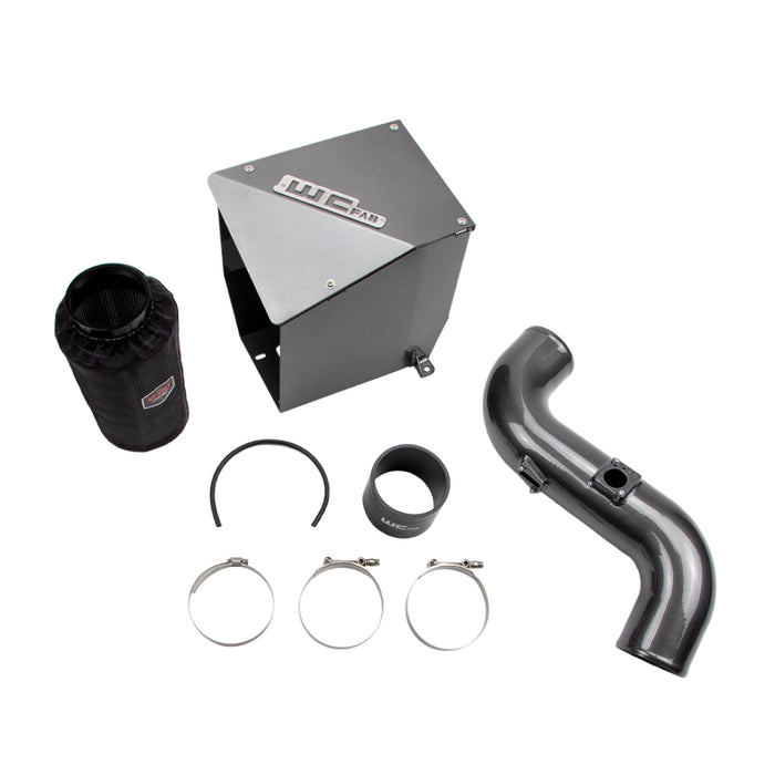 Wehrli 11-16 Chevrolet Duramax LML 4in Intake Kit - Gun Metal