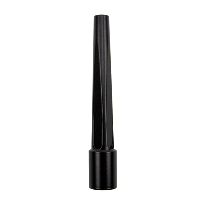 Wehrli 20-26 GM HD Truck Billet TIG Torch Stubby Antenna - Semi-Gloss Black