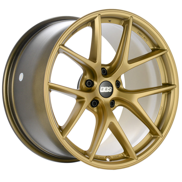 BBS Unlimited CI-R 19x11 ET87.5 (Face 1) Satin Gold Wheel