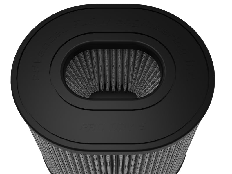 aFe Magnum FORCE Intake Air Filter w/Pro DRY S 4-1/2IN F x(8x6-1/2)IN B x(6-3/4x5-1/2)IN T x8IN