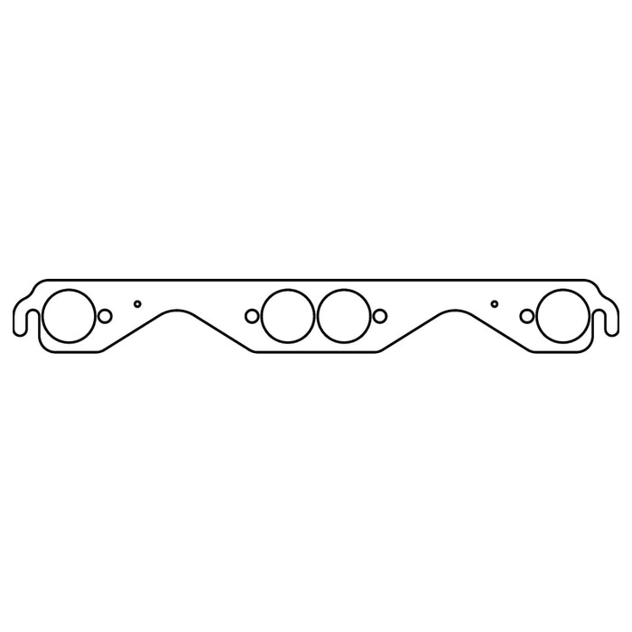 Cometic Chevy Gen-1 Small Block V8 .043in Copper Exhaust Manifold Gasket Set - 1.625in Round Ports