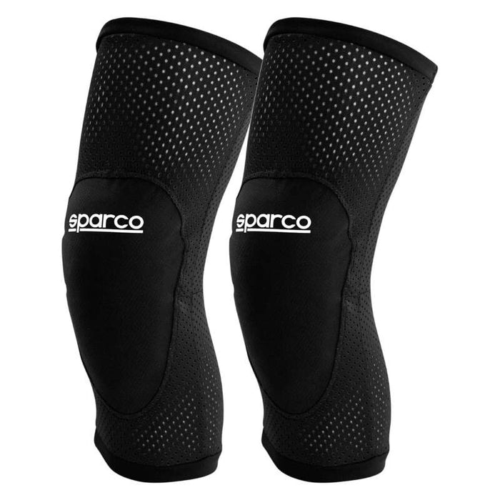 Sparco Kart Knee Pads - Black (Medium)