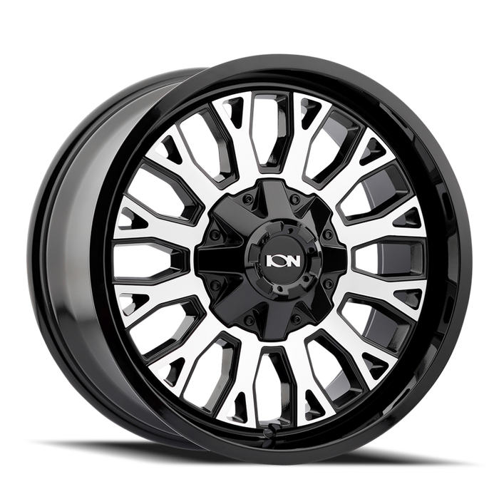 ION Type 152 20x9 / 8x180 BP / 0mm Offset / 124.1mm Hub Black/Machined Wheel
