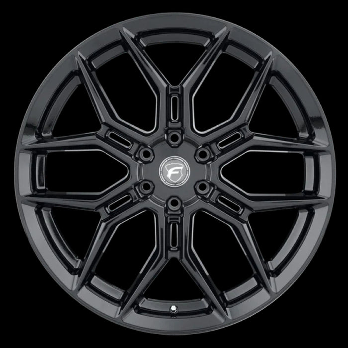 Forgestar X12 22x10 / 6x135 BP / ET30 / 6.68in BS Gloss Black Wheel