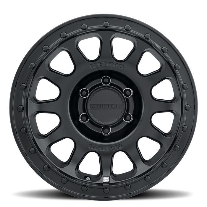 Method MR709 HD Bead Grip 18x 9in / ET12 / 8x170 BP / 125mm Bore - Black Wheel