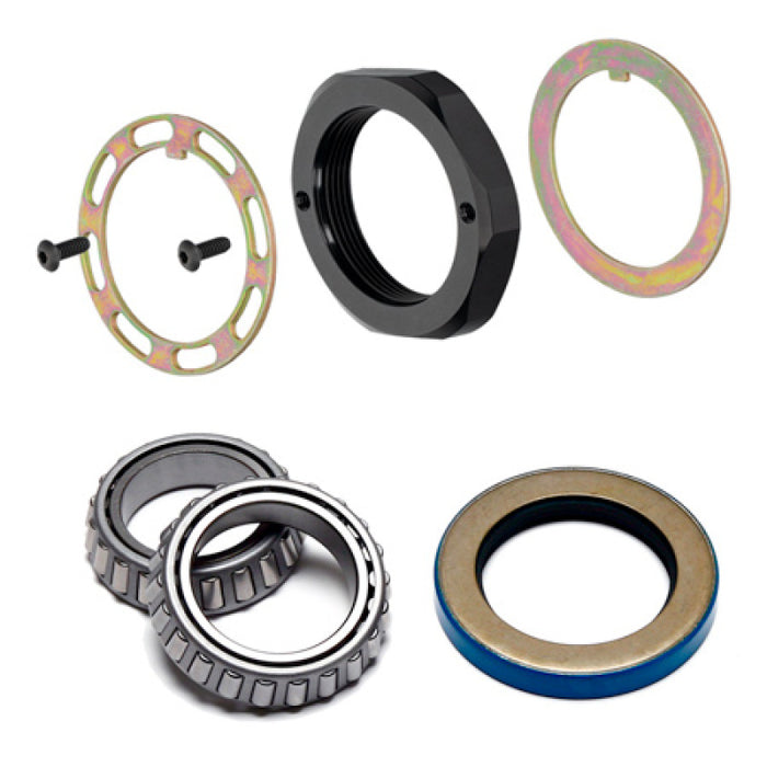 Wilwood GM W5 1Ton Bearing Seal Locknut Kit w/ Spindle