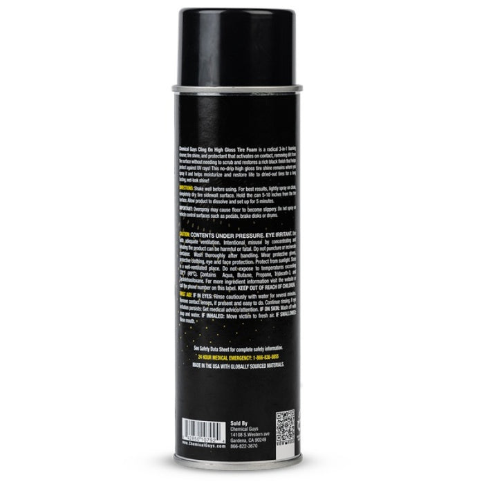 Chemical Guys Cling-On High Gloss Tire Foam (Aerosol)