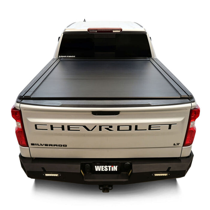 Westin 19-26 GM  Silverado/Sierra 1500 5ft 8in Bed Manual Retractable Tonneau Cover - Black