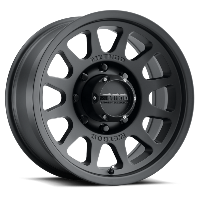Method MR703 Bead Grip 18x9 12mm Offset 8x180 130.81mm CB - Matte Black