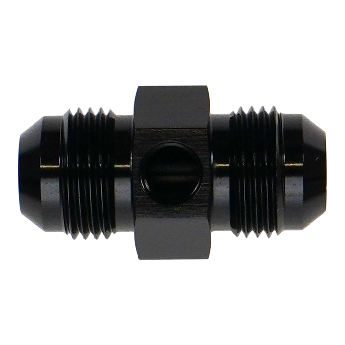 DeatschWerks 10AN Male Flare Gauge Adapter with 1/8in Gauge Port