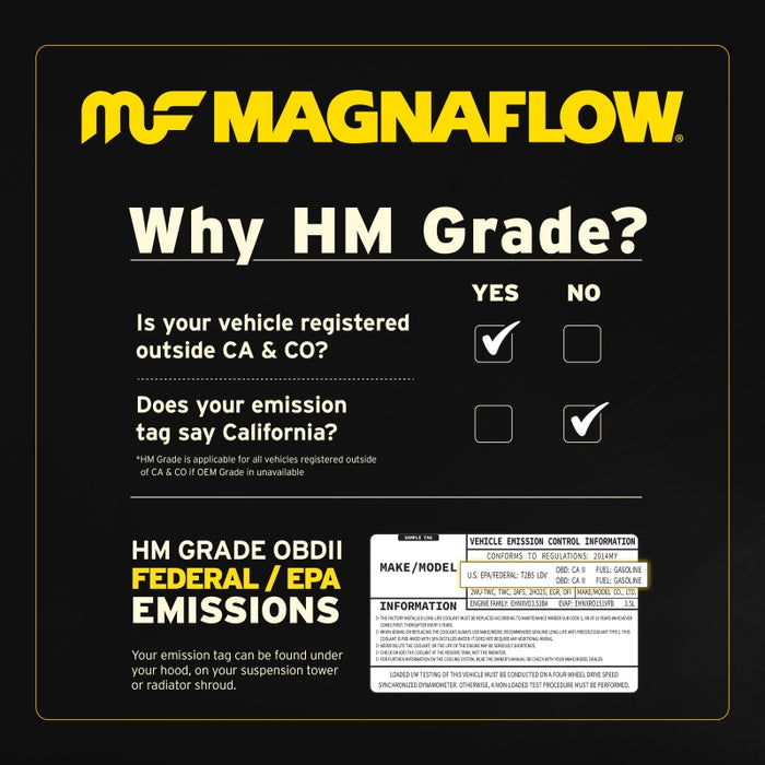 MagnaFlow 01-02 Express/Savana 5.7L Direct Fit Converter