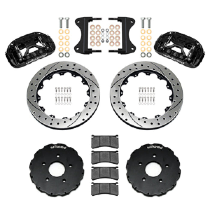 Wilwood 14-19 Chevrolet Corvette C7 Forged XRS6R Front BBK - 13.06 Rotor SRP - Black
