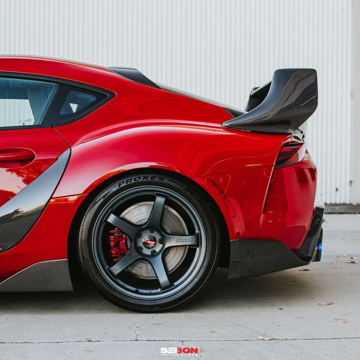 Seibon 2020 Toyota Supra TD-Style Carbon Fiber Rear Spoiler