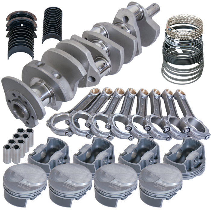Eagle Chevy 454 4.250in Crank 6.385in I-Beam Rods 18cc Dome 4.310in Pistons Rotating Assembly