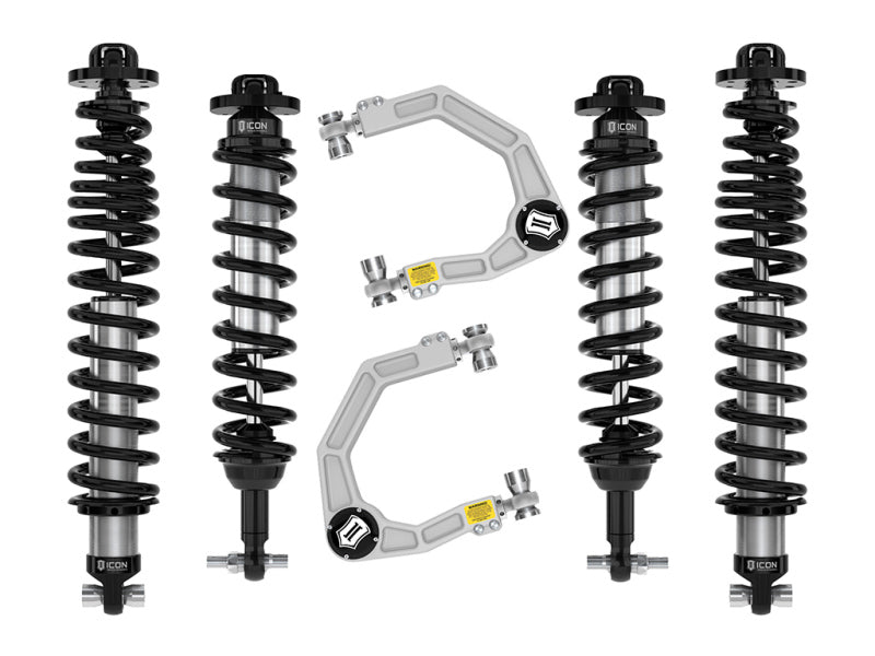 ICON 21-23 Bronco Sasquatch 2-3in Lift Stage 3 Suspension System Billet Heavy Rate
