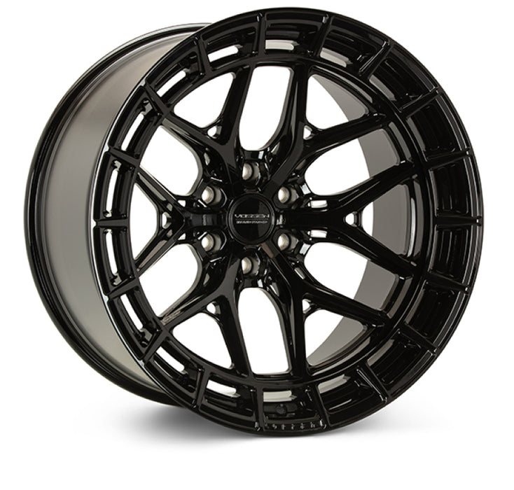 VOSSEN HFX-1 - 22X11.5 - ET24 - 5X132 - 66.56 - SUPER DEEP - GB - GLOSS BLACK