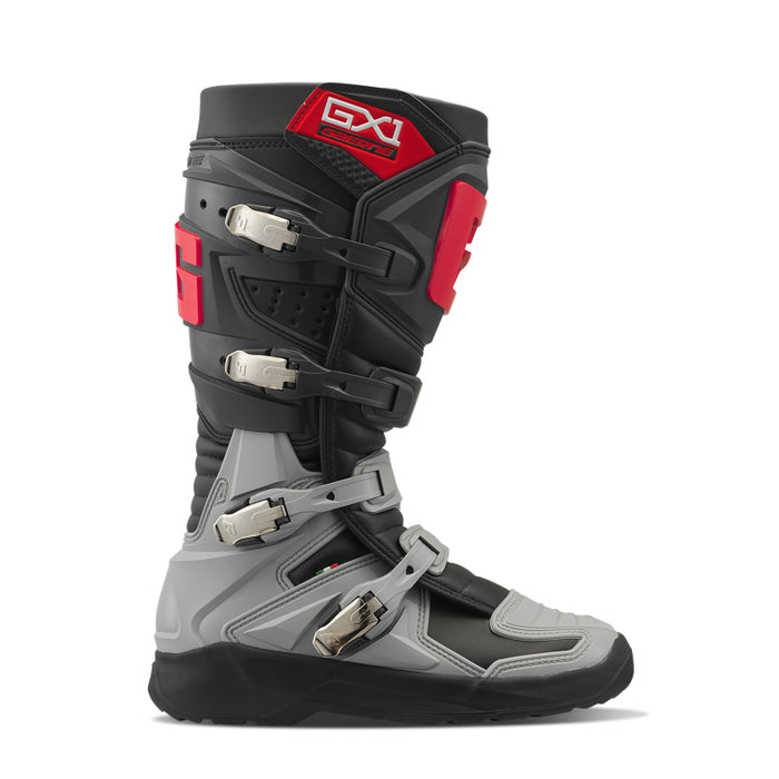 Gaerne GX1 EVO Boot Anthracite/Grey/Red Size - 7