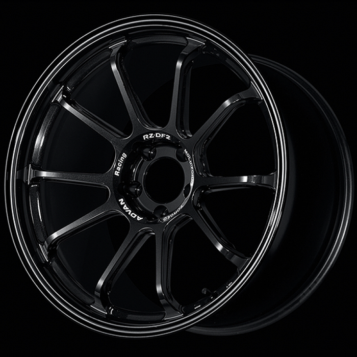 Advan RZ-DF2 20x10.5 / +35 Offset / 5x114.3 / 73mm Bore / Racing Titanium Black