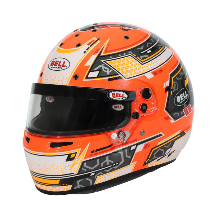 Bell Helmet Rs7-K Stamina Anthracite/Yellow Xlg(61-61 +) Fia8878-2024/K2025