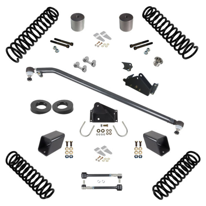 Synergy 07-18 Jeep Wrangler JKU 4 DR 3.0in Lift Stage 1.5 Suspension System