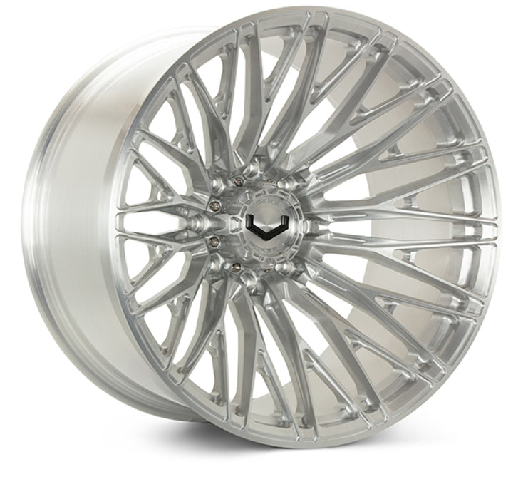 Vossen VFX-04 22x12 - 8x170 - ET44 - Ultra Deep - 125.1 - Brushed Gloss Clear Wheel