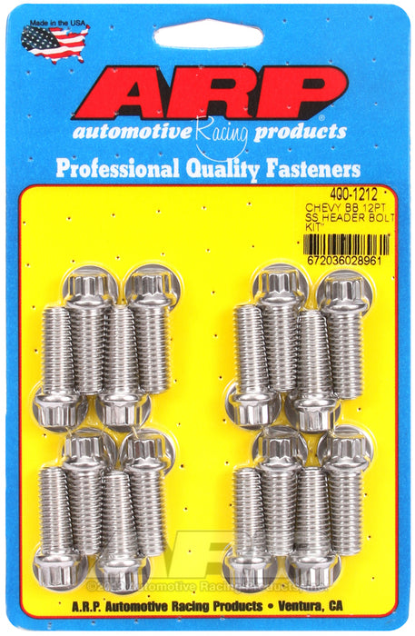 ARP BB Chevy 12pt Header Bolt Kit