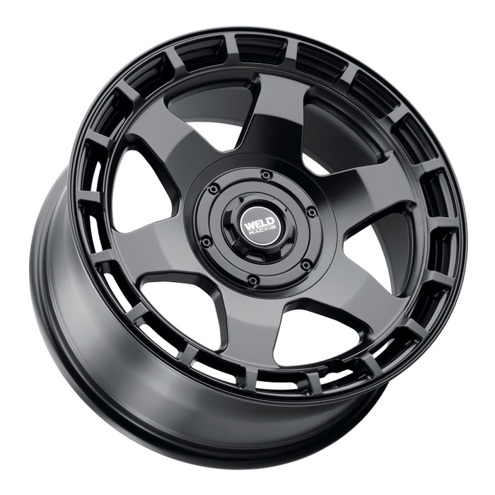 Weld Off-Road Ridge 17x9 - 5x114.3 / 5x127 BP - ET-12 - 78.1mm CB - Satin Black Wheel