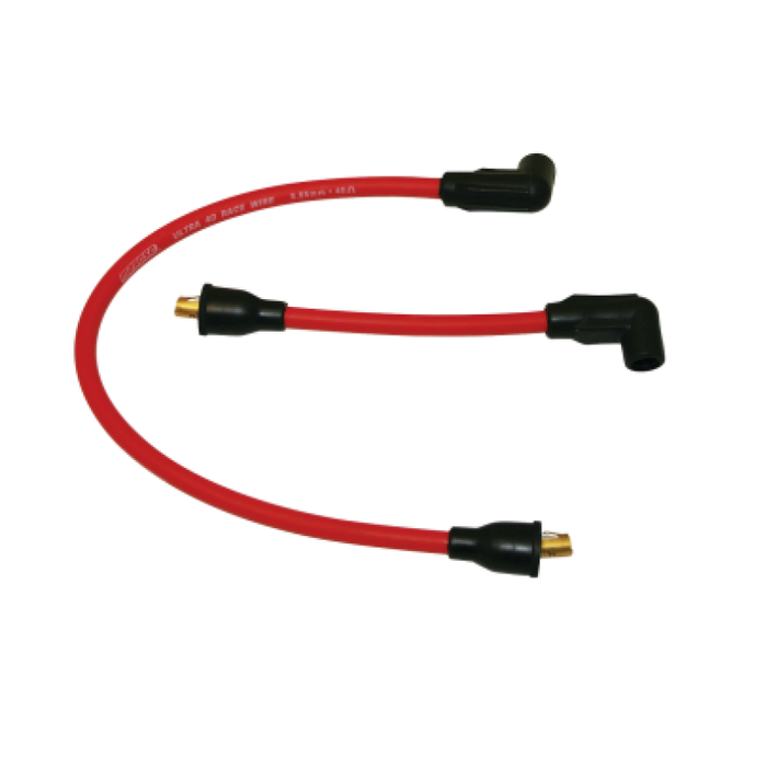 Moroso Harley-Davidson 80-84 FL/FXST / 84-89 FLST / 91-98 FXD Ultra 40 Wire Set - Red