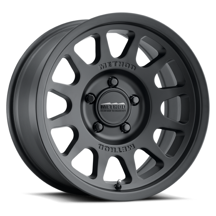 Method MR703 17x8.5 35mm Offset 5x150 110.5mm CB Bead Grip Matte Black Wheel